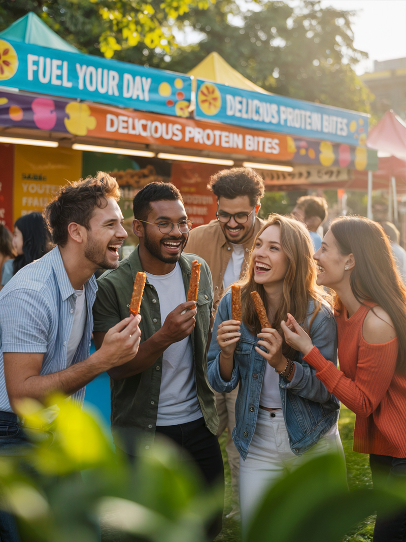 Friends at Festival | Group Transportation for Day Trips & Events