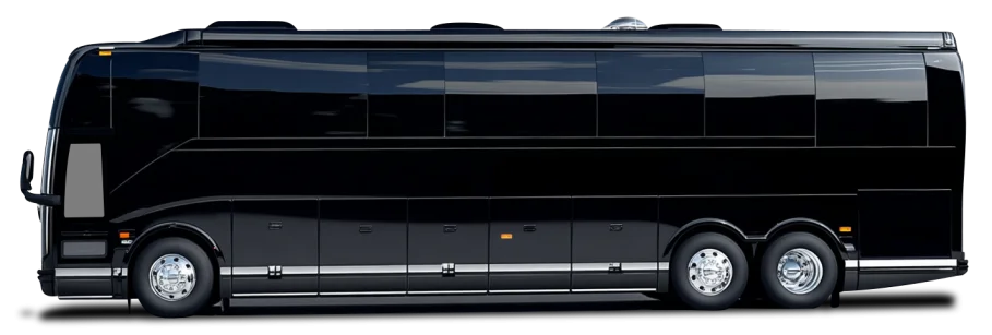 The Raven | Custom Prevost H3-45 Featherlite Luxury Coach